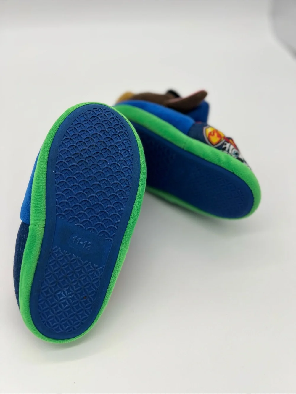 Paw Patrol Chase Slippers Little Kid Size 11/12 M US